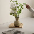 Japanese-Style Kiln-Changed Ceramic Vase – Retro Flower Arrangement Ornament