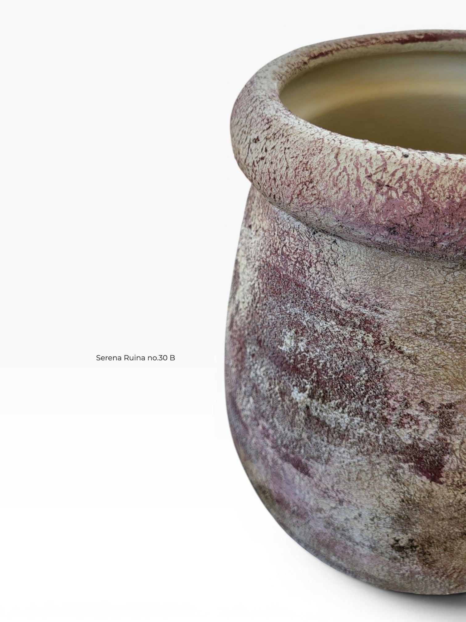 Ruina Serena no.30 -  Hand finished Ceramic jar-12