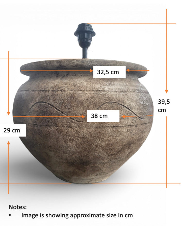 Terra Bruta - ceramic table lamp-1