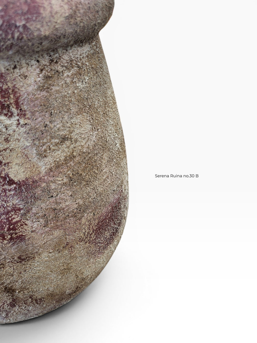 Ruina Serena no.30 -  Hand finished Ceramic jar-8