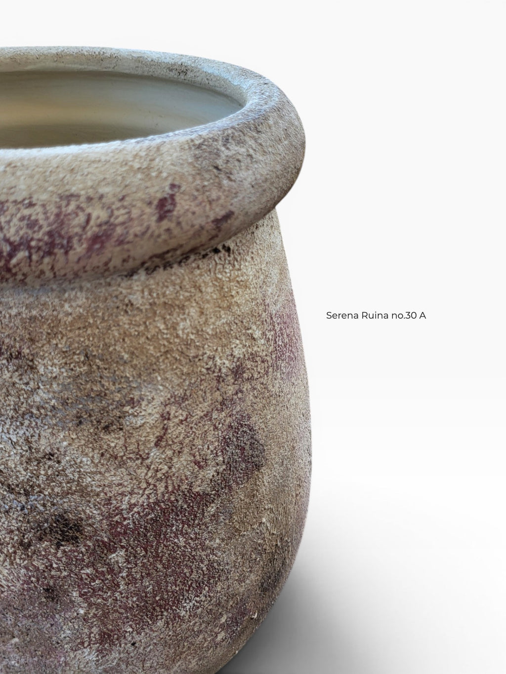 Ruina Serena no.30 -  Hand finished Ceramic jar-4